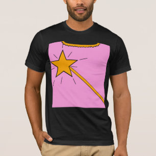 Camiseta Madrinha feericamente com o T mágico do traje da