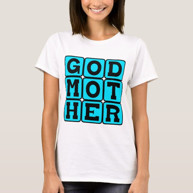 Camiseta Madrinha, Protetora da Criança (Frente)