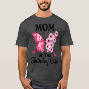 Camiseta Mãe 1rua Primeiro Aniversário A Matar A Borboleta
