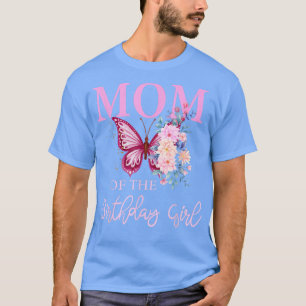 Camiseta Mãe 1rua Primeiro Aniversário A Matar A Borboleta