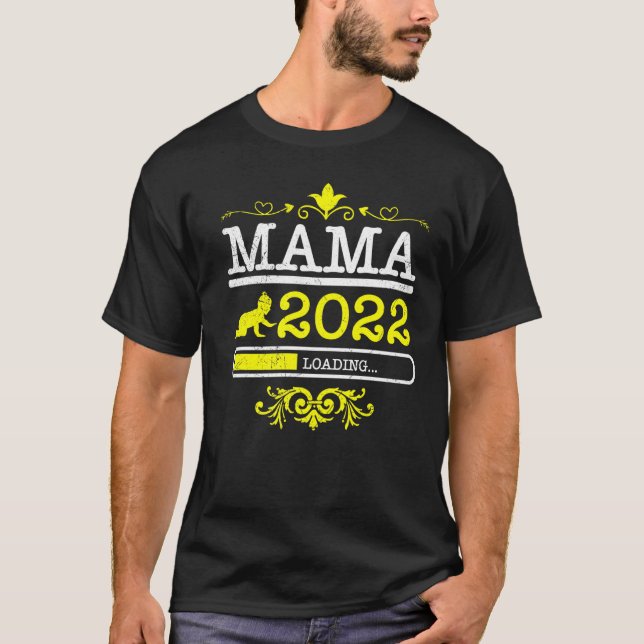 Camiseta Mãe 2022 Gravidez na Carga-Mãe (Frente)