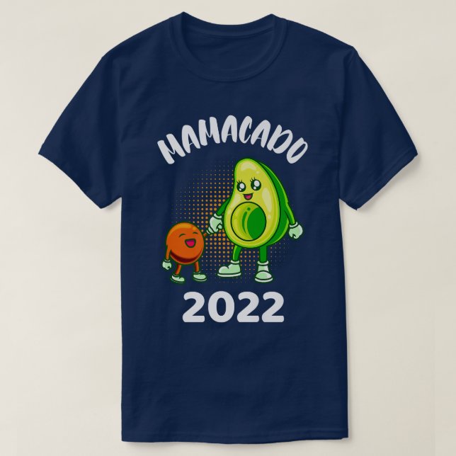 Camiseta Mãe 2022 Mãe Gravidez Mamacado (Frente do Design)