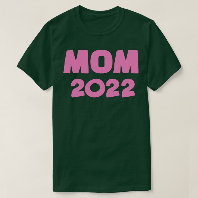 Camiseta Mãe 2022 para o anúncio da gravidez (Frente do Design)