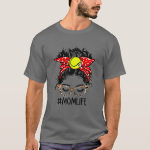 Camiseta Mãe A Vida Mensageira Bun Melhor Tênis Mãe Algu