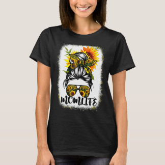 Camiseta Mãe A Vida Sangrou A Mãe A Vida A Girassol A Mama