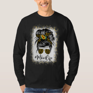 Camiseta Mãe A Vida Sangrou A Mãe A Vida Do Girassol