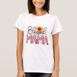 Camiseta mãe abençoada