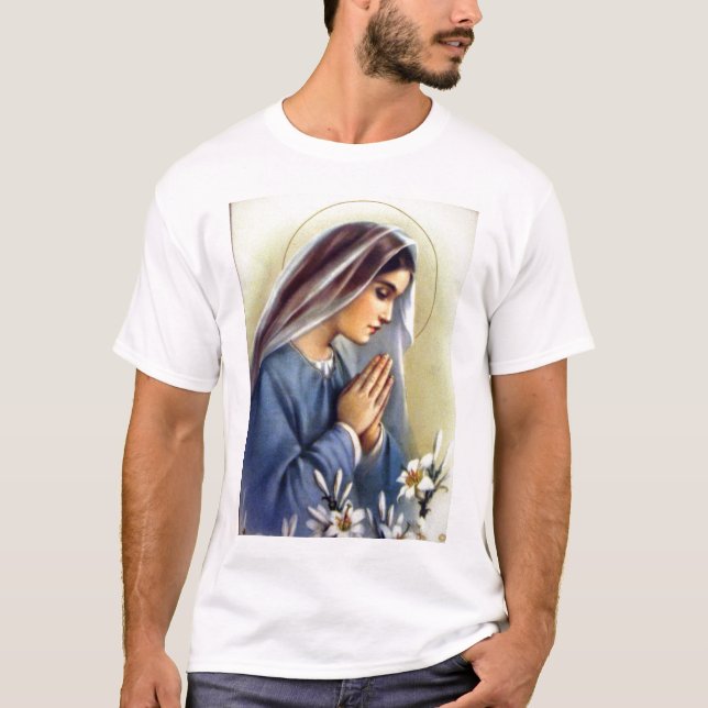 Camiseta Mãe abençoada - vintage (Frente)