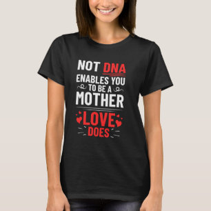 Camiseta Mãe Adotiva Adotada Mãe Dia de as mães Feliz Ado