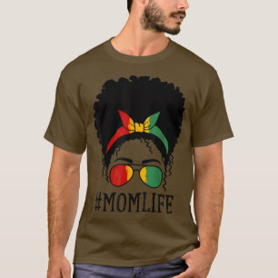 Camiseta Mãe Africano Mulheres Negras Mensageiras História