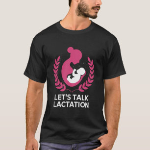 Camiseta Mãe Amamentando Leite Materno, Vamos Falar de Lact