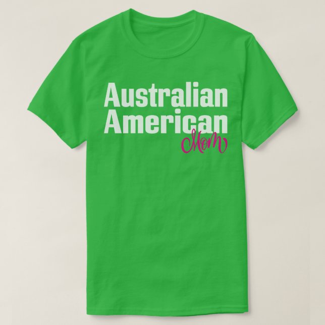 Camiseta Mãe Americana 2 (Frente do Design)