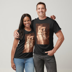 CAMISETA MÃE AMERICANA NATIVA E PAPOOSE