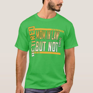 Camiseta Mãe Aposentada Na Lei Mas Notificada Menina Engraç