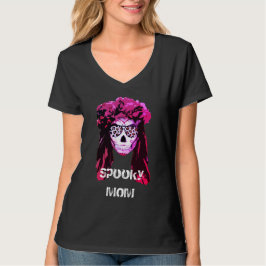 Camiseta Mãe Assustadora Personalizada Engraçado Fofo Mulhe