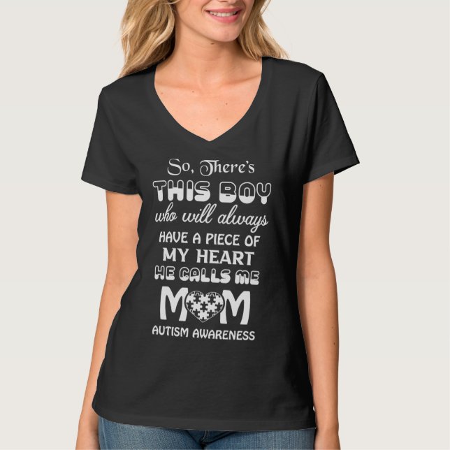 Camiseta Mãe Autismo Consciência (Frente)