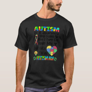 Camiseta Mãe Autismo Conscientização Autismo Quebra-Cabeça