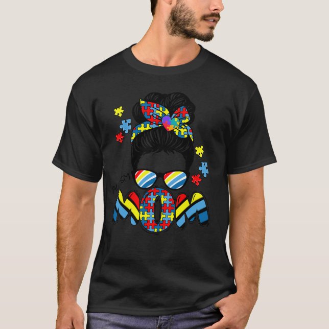 Camiseta mãe autista (2 (Frente)