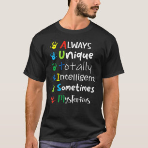 Camiseta Mãe Autista Conscientização do Autismo Meninos M