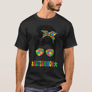 Camiseta Mãe Autista Para O Dia Das Mães Ou Mês Da Autismo