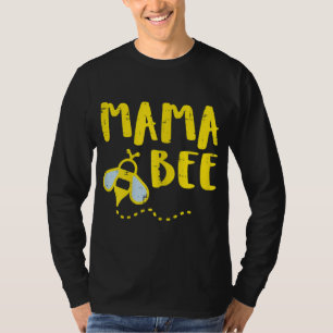 Camiseta Mãe Bee Family Correspondendo à apicultor Mãe Mamã