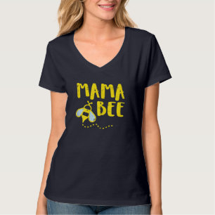 Camiseta Mãe Bee Family Correspondendo à apicultor Mãe Mamã