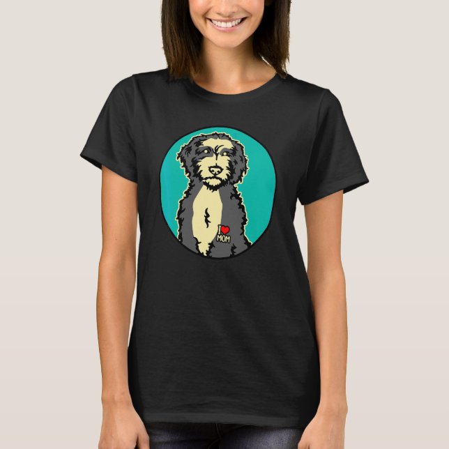 Camiseta Mãe Bernedoodle 2 (Frente)