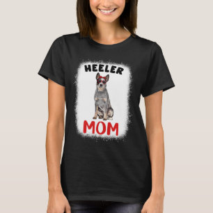 Camiseta Mãe Blue Heeler Mama Cão de Gado Australiano Dono