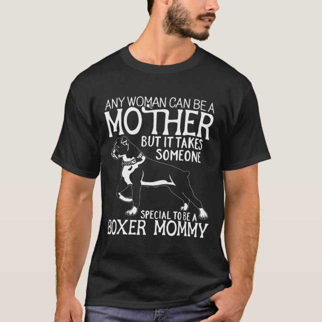 Camiseta Mãe Boxer Mamãe (Frente)