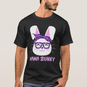 Camiseta Mãe Bunny face legal Páscoa Cony Felz pascoa Moth