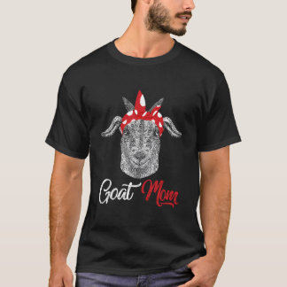 Camiseta Mãe Cabra Mamãe Mãe Animal Pet Fazenda Dia Das Mãe