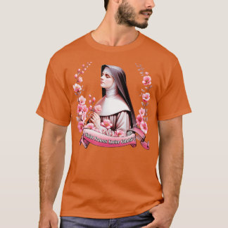 Camiseta Mãe Cabrini Rua Frances Xavier Cabrini Católico