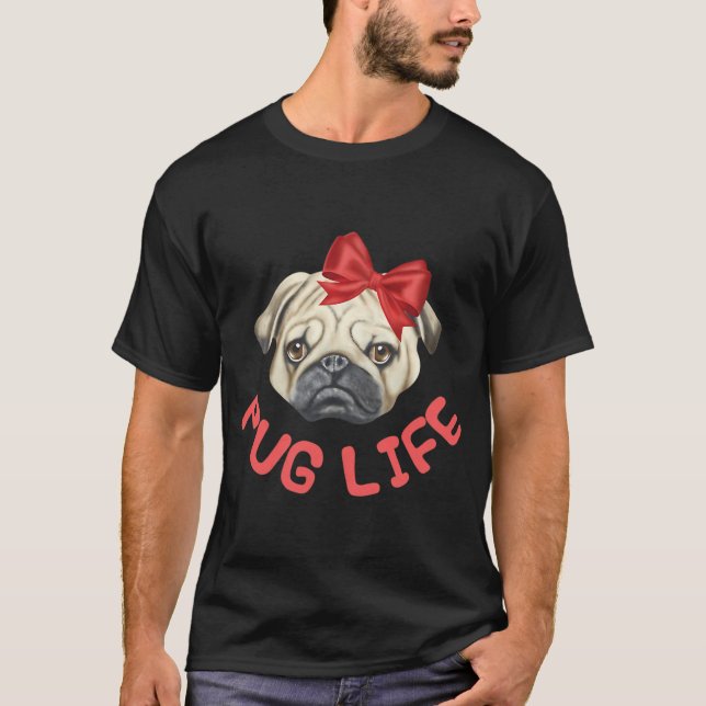 Camiseta Mãe cachorro ruff (Frente)