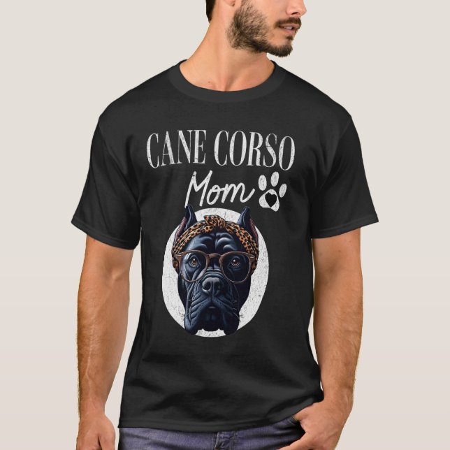 Camiseta Mãe Cane Corso Italiano (Frente)