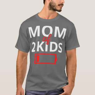 Camiseta Mãe Cansada De 2 Crianças II