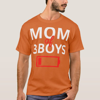 Camiseta Mãe Cansada De 3 Meninos II