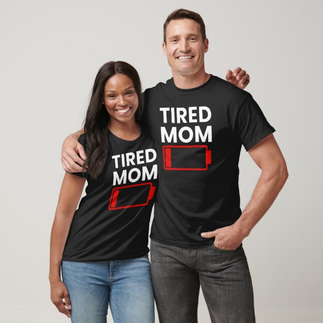 Camiseta Mãe Cansada Dia das Mães Mulheres (Unissex)