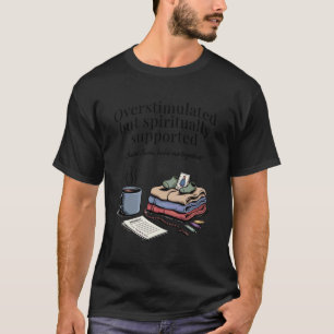Camiseta Mãe Católica Superestimulada Santa Júlia Padroeira