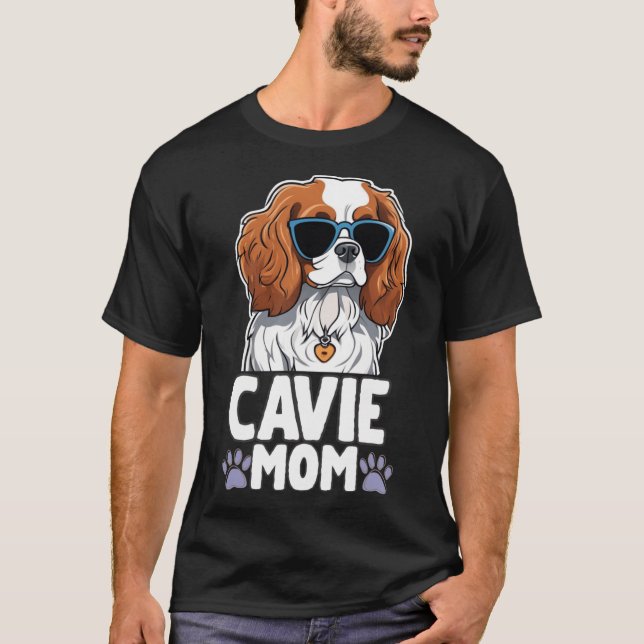Camiseta Mãe Cavalier Graciosa1 amiga (Frente)