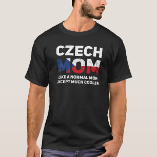 Camiseta Mãe Checa Dia de as mães Nativo Checo