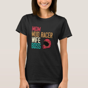 Camiseta Mãe, Chefe da Esposa Lama-Raiva - Melhor Mãe Engra