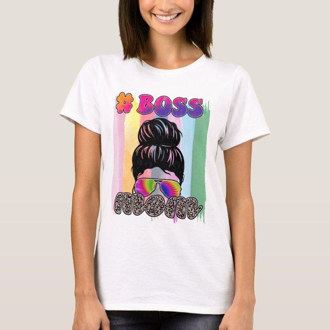 Camiseta Mãe Chefe - Dia das Mães (Frente)