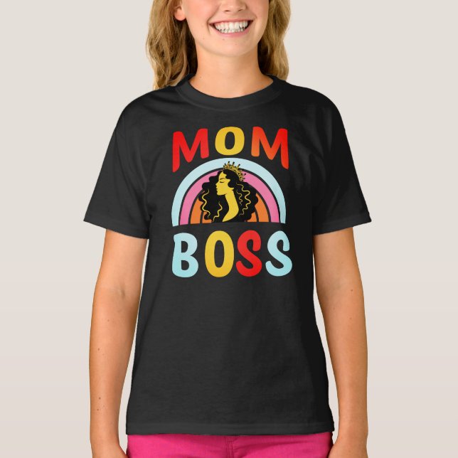 Camiseta Mãe Chefe - Dia de as mães-66621 (Frente)