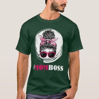 Camiseta Mãe Chefe Dia de as mães Mama Chefe Supervisor Eng
