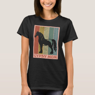 Camiseta Mãe cigana Cavalo Vanner cigano