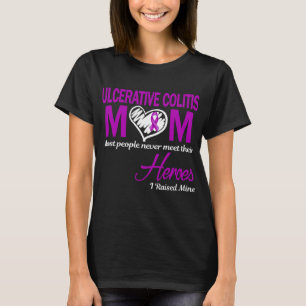 Camiseta Mãe com Colite Ulcerativa Eu Criei o Meu