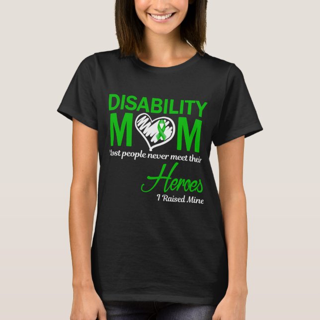 Camiseta Mãe com Deficiência Eu Criei o Meu (Frente)