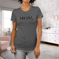 Mãe com nomes para crianças Ano T-Shirt