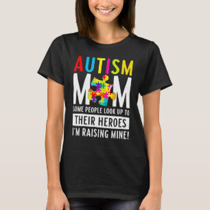 Camiseta Mãe Consciente do Autismo Algumas Pessoas Olham Pa