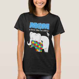 Camiseta Mãe Consciente do Autismo Ama Filho(a) Autista com